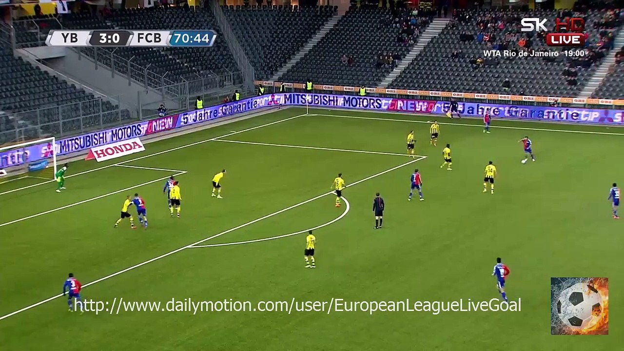 Shkelzen Gashi 3:1 | Young Boys - Basel 22.02.2015 HD