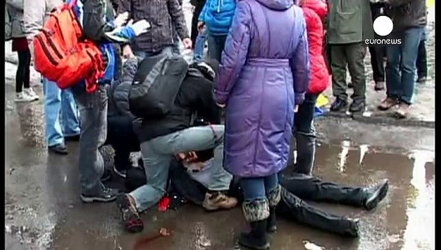 Ukraine detains suspects after Kharkiv blast