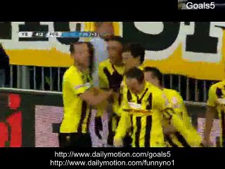 Hoarau G Goal Young Boys 4 - 2 Basel Super League 22-2-2015