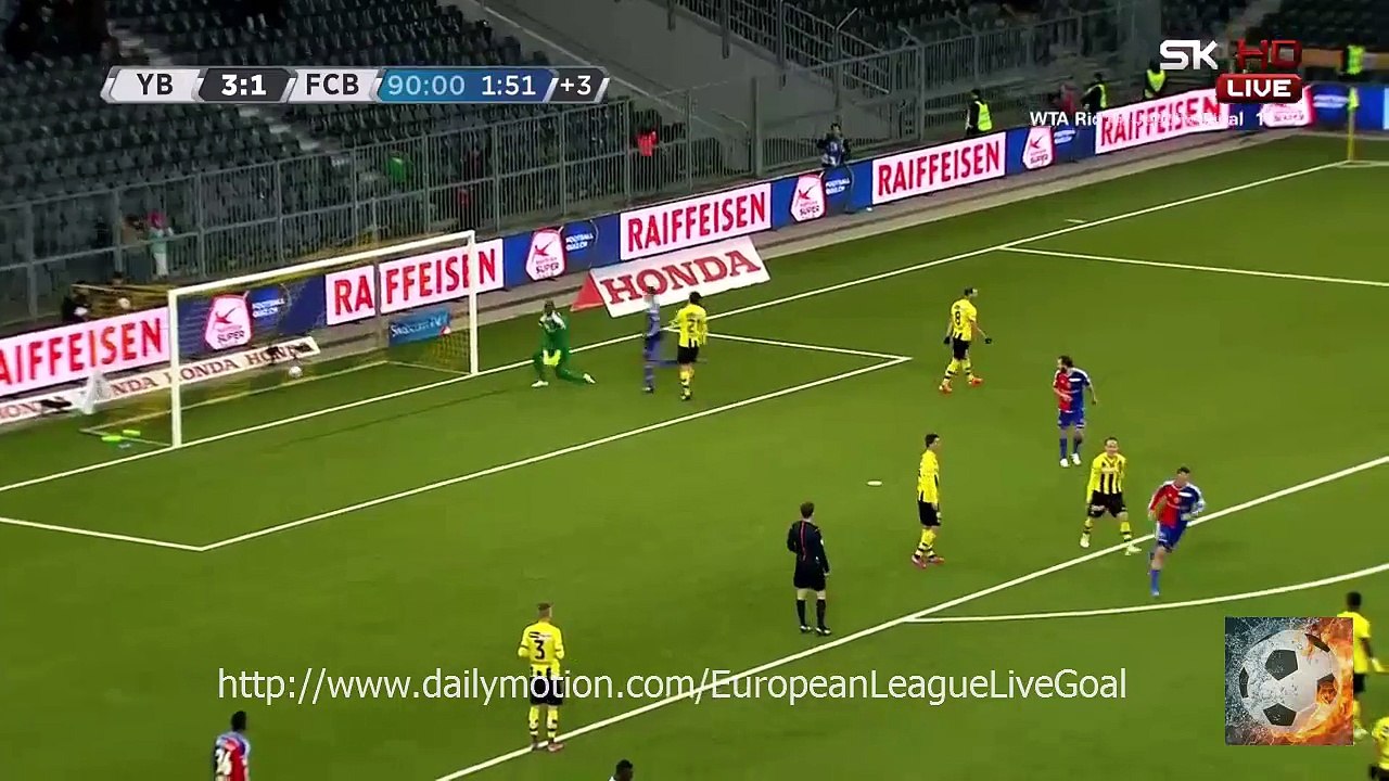 Marco Streller 3:2 | Young Boys - Basel 22.02.2015 HD