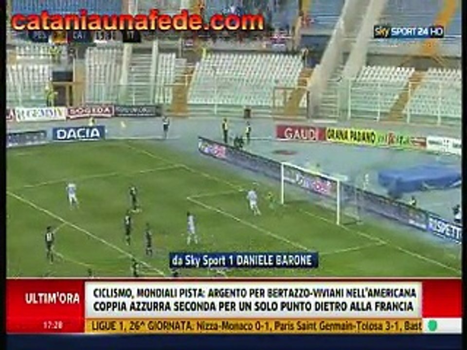 Pescara-Catania 1-0