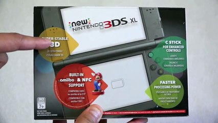 Nintendo - New 3DS XL - (Black) Unboxing   Giveaway!