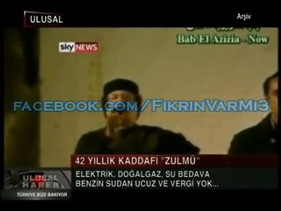 42 YILLIK KADDAFİ ZULMÜ