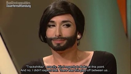 Conchita Wurst - TV Total 17.05.2012 (english subtitles)