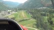 Survol de Bagnères-de-Luchon en avion