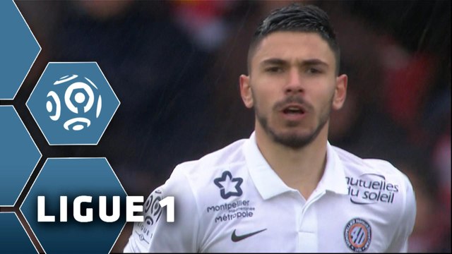 But Morgan SANSON (2ème) / EA Guingamp - Montpellier Hérault SC (0-2) - (EAG - MHSC) / 2014-15