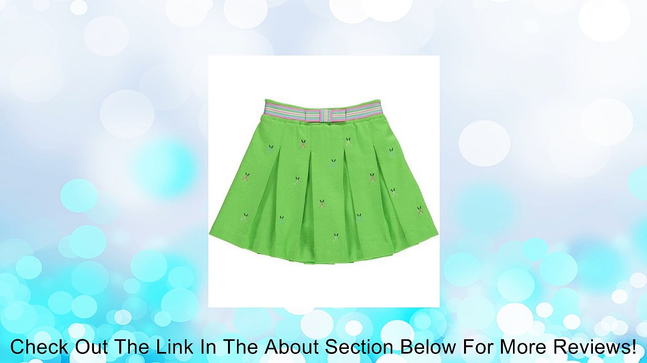 Hartstrings Easter Little Girls Embroidered Pleated Skort Review