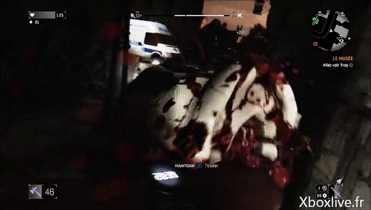 Gameplay combat Dying light