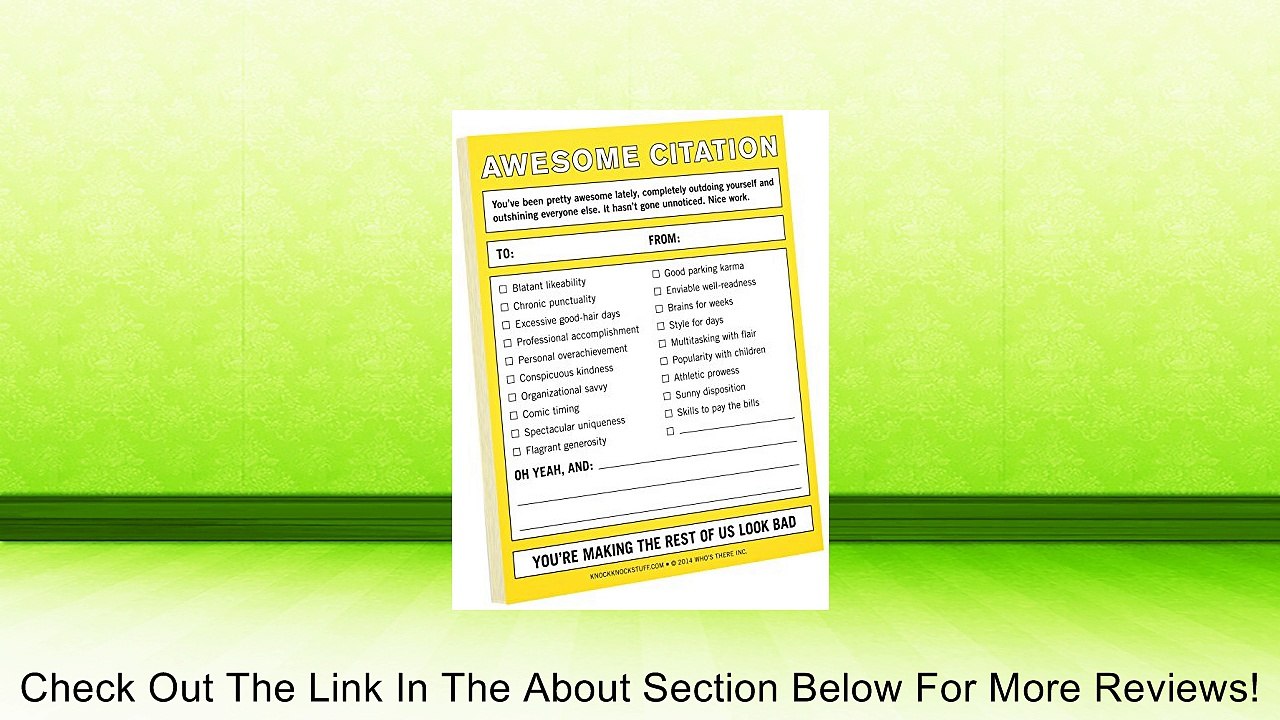 Awesome Citation: Nifty Notes Review