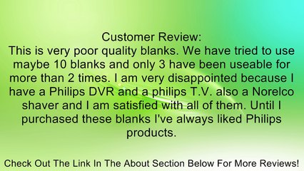 PHILIPS DW4S4B25F/17 25PK 4X DVD+RW Review