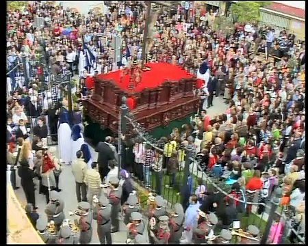 MOMENTOS COFRADES 5 SEMANA SANTA DE PILAS 2010. JUEVES SANTO. BELÉN.