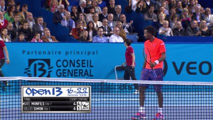 Monfils - Simon : le résumé d'une finale incroyable