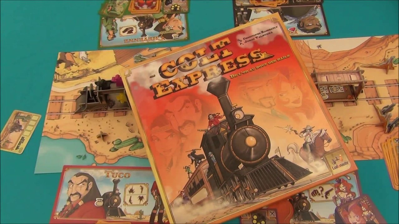 Vidéorègle #391: Le jeu de société "Colt Express"