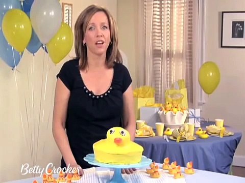 How To Make A Rubber Duck Cake with Betty Crocker