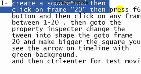 #2-Learn: How to use Flash? What is Motion And Shape Tween?