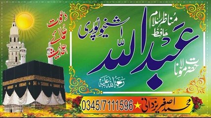 Hafiz Abdullah seaikhupuri r.h shane siddiqe e akbar02