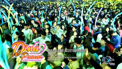 Dina Paucar - Para que me acostumbraste  EN VIVO (2015) OFICIAL