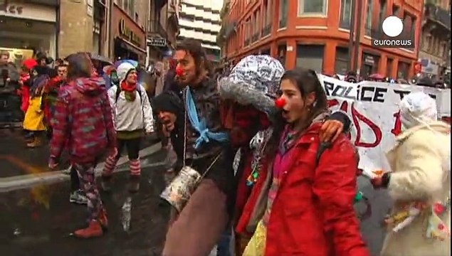 پلیس فرانسه با معترضان در تولوز و نانت درگیر شد