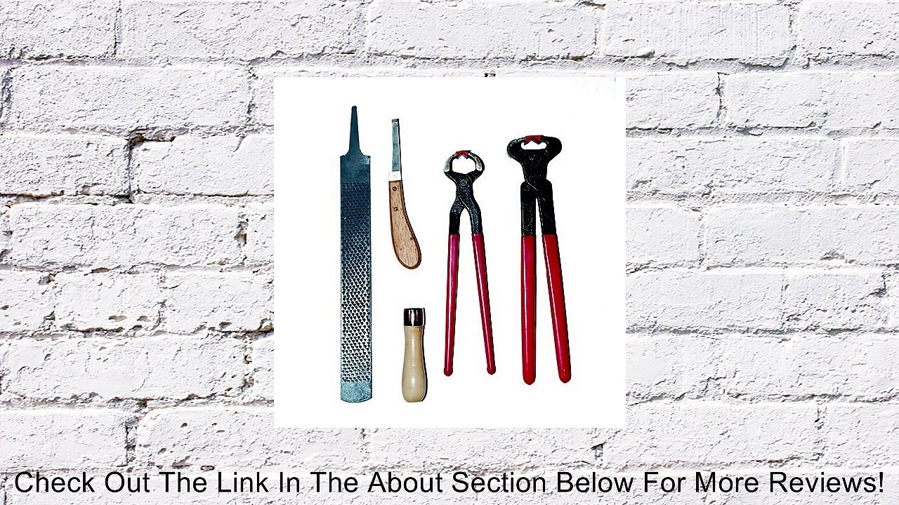Farrier Hoof Trim Tool Kit 5 Piece Review