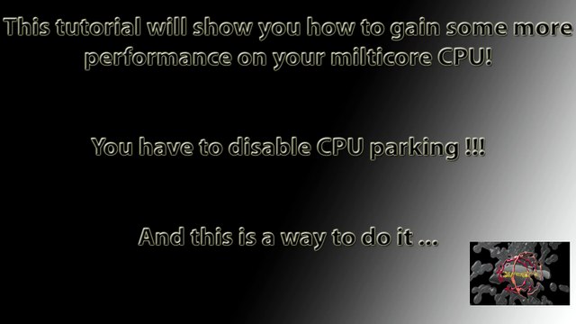 How to Speed up and Enhance your CPU PERFORMANCE by disabling Park Core [ Video tutorial ]