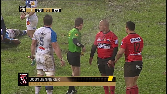 TOP14 - Résumé Oyonnax-Castres: 23-13 - J18 - Saison 2014/2015