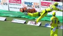 Best Boundry Saved In Cricket History By Australian. Amazing Triple Action