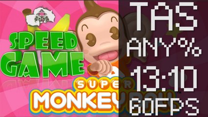 Speed Game [60FPS]: TAS Super Monkey Ball