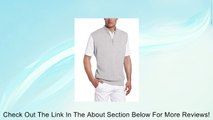 Greg Norman Collection Men's Lined Pima 1/4 Zip Vest Review