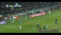 St Etienne 1-0 Marseille - Goal Gradel (Penalty)  - 22-02-2015