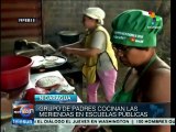 Gobierno nicaragüense apoya sus estudiantes más jóvenes con alimentos