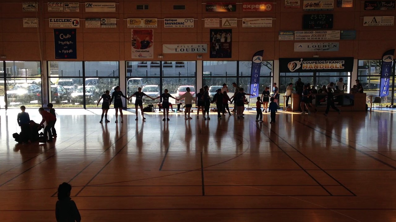 Nos seniors féminines en 16e de finale de Coupe de France 22 février 2015 à Loudun 2