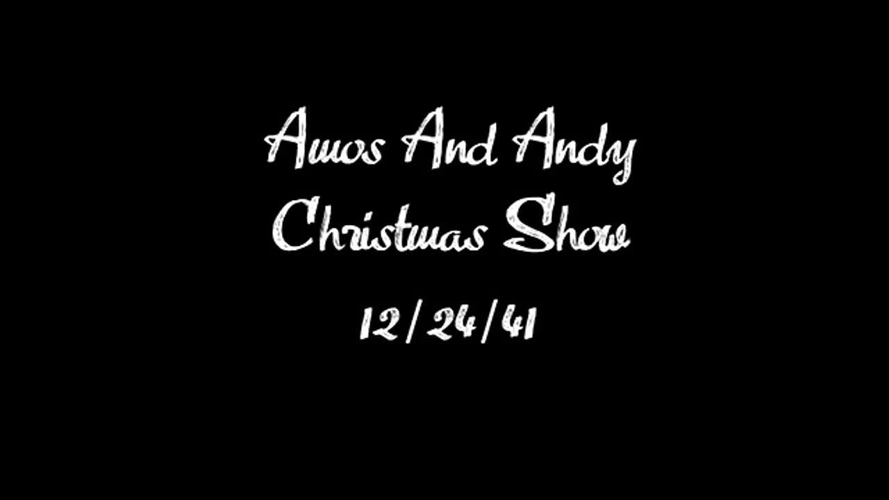 Amos and Andy Christmas Show Old Time Radio-1