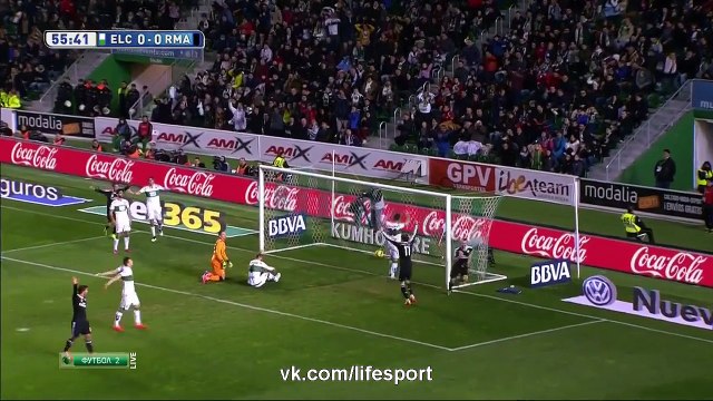 Эльче 0_2 Реал Мадрид Видео обзор матча. Highlights Чемпионат Испании Ла Лига 2014-15. 22.02.2015