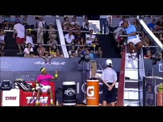 Río Open: ¿Qué le dijo Rafael Nadal al árbitro? (VIDEO)