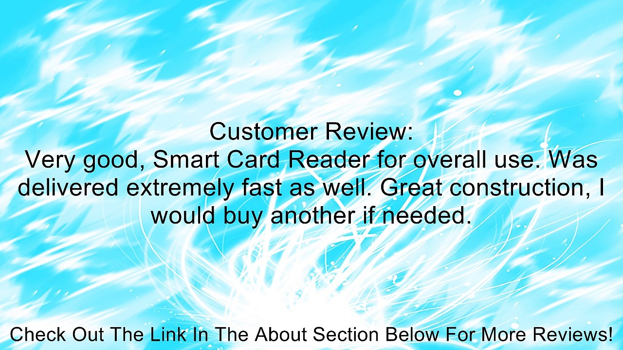 DigiScan Ultra USB CAC Smart Card Reader (DOD Compatible) Review