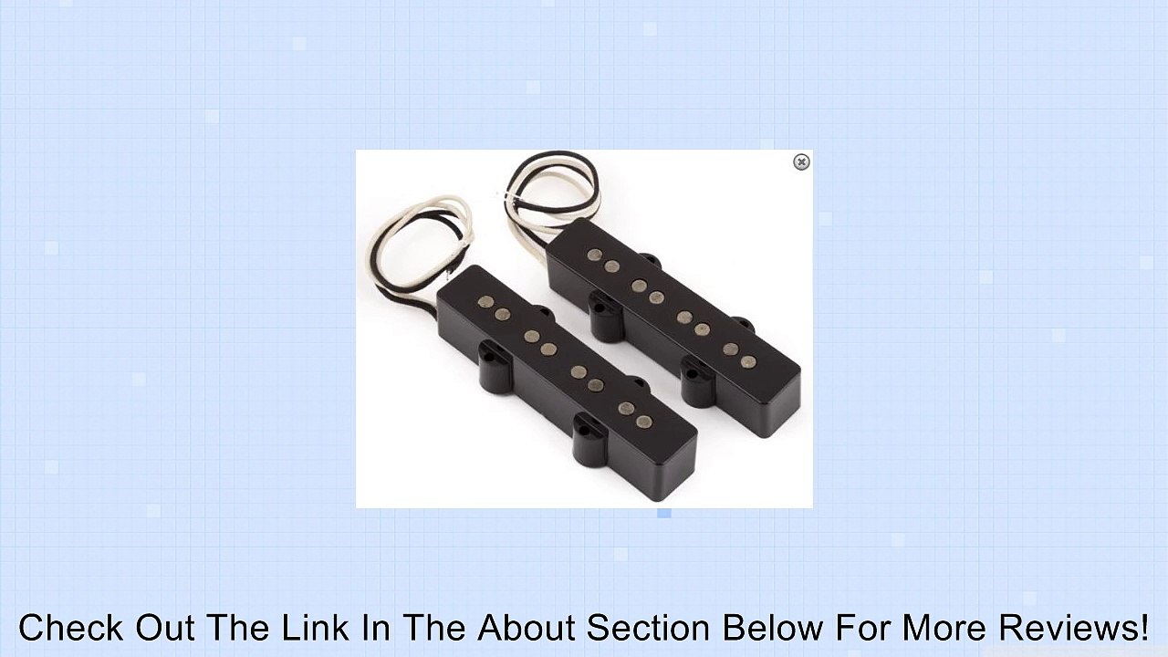 Fender 099-2243-000 Pure Vintage 74 Jazz Bass Pickup Set Review