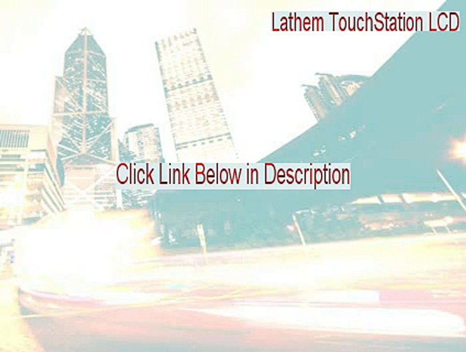 Lathem TouchStation LCD/LED USB Device Serial - Instant Download 2015