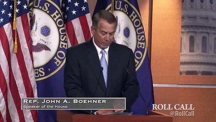 Boehner on McConnell's DHS Strategy: 'God Bless Him and Good Luck'