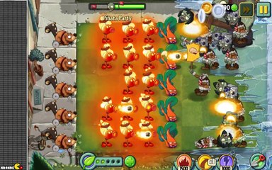Plants vs Zombies 2  Frostbite Cave Part 2 Fire Peashooter Pinata Party! 2 22