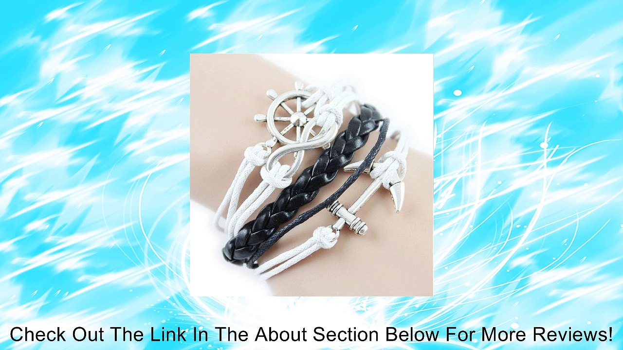 Fashionwu Lady Retro Romantic Knit 8 Shape "LOVE" Rope Bracelet Review