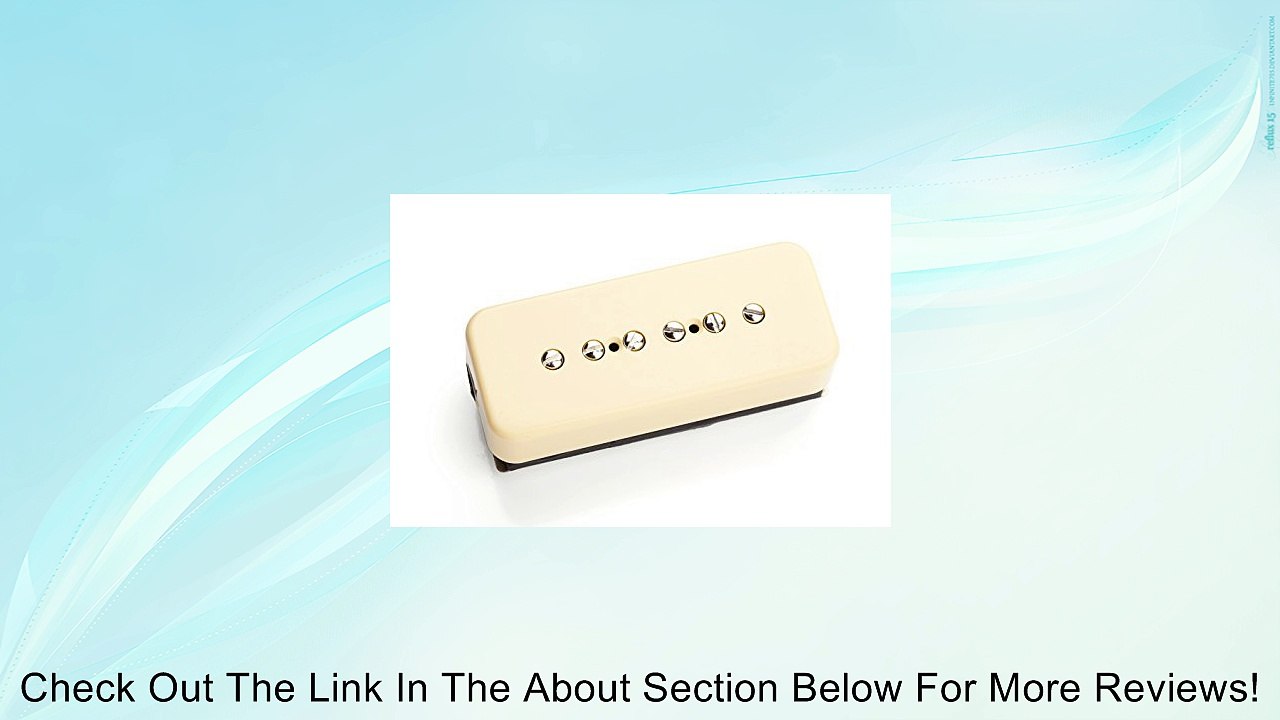 Seymour Duncan STK-P1 Stacked P-90 Single-Coil Pickup Creme Bridge Review