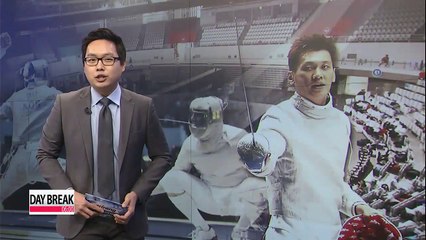 Ku Bon-kil wins men's single sabre gold