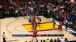 Anthony Davis Re-injures Shoulder - Pelicans vs Heat - February 21, 2015 - NBA Season 2014-15