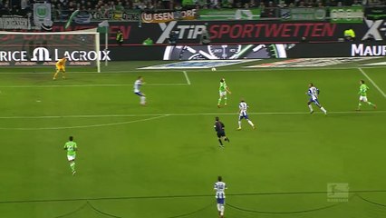 Wolfsburg 2-1 Herta Berlino, Giornata 22