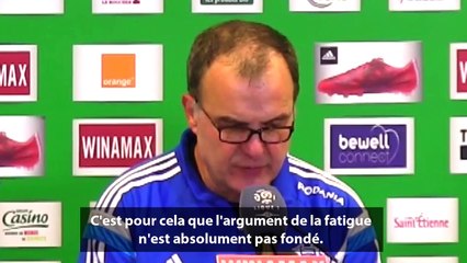 ASSE 2-2 OM : la réaction de Bielsa