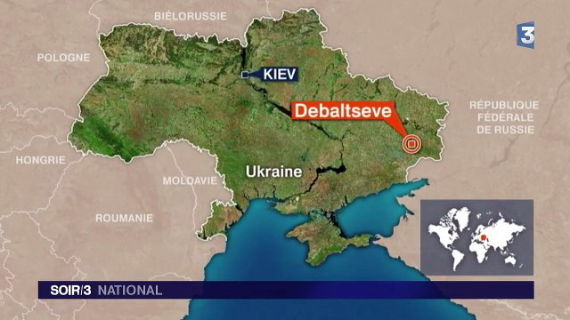 Ukraine : l’accord de cessez-le-feu toujours pas respecté