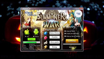 Summoners War Sky Arena Ressources Générateur 2015 | Pierres de Mana, Cristaux, Glory Points, de l'énergie français