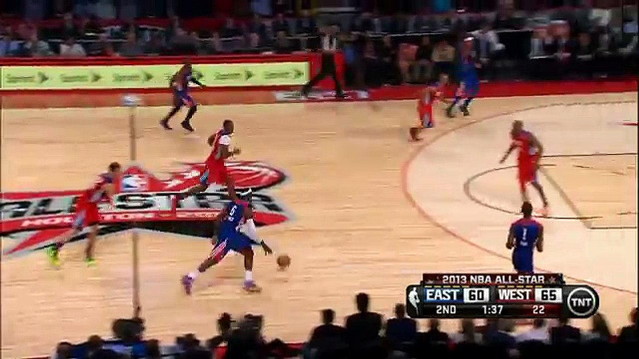LeBron James' Incredible Flip Shot