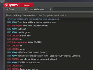guide pour jouer en ligne avec le logiciel "evolve"