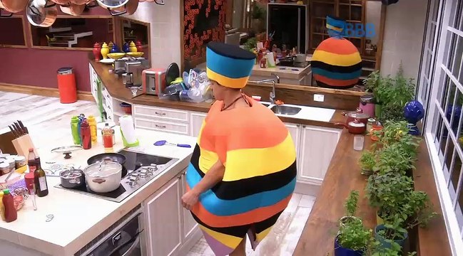 Conversa Cezar e Mariza sobre Tamires (so o finalzinho) - 22/02